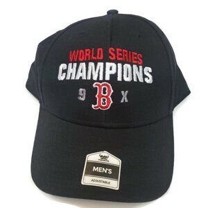 MLB Boston Red Sox Mens Adjustable Cap Hat Fan Favorite World Series Champs 9X